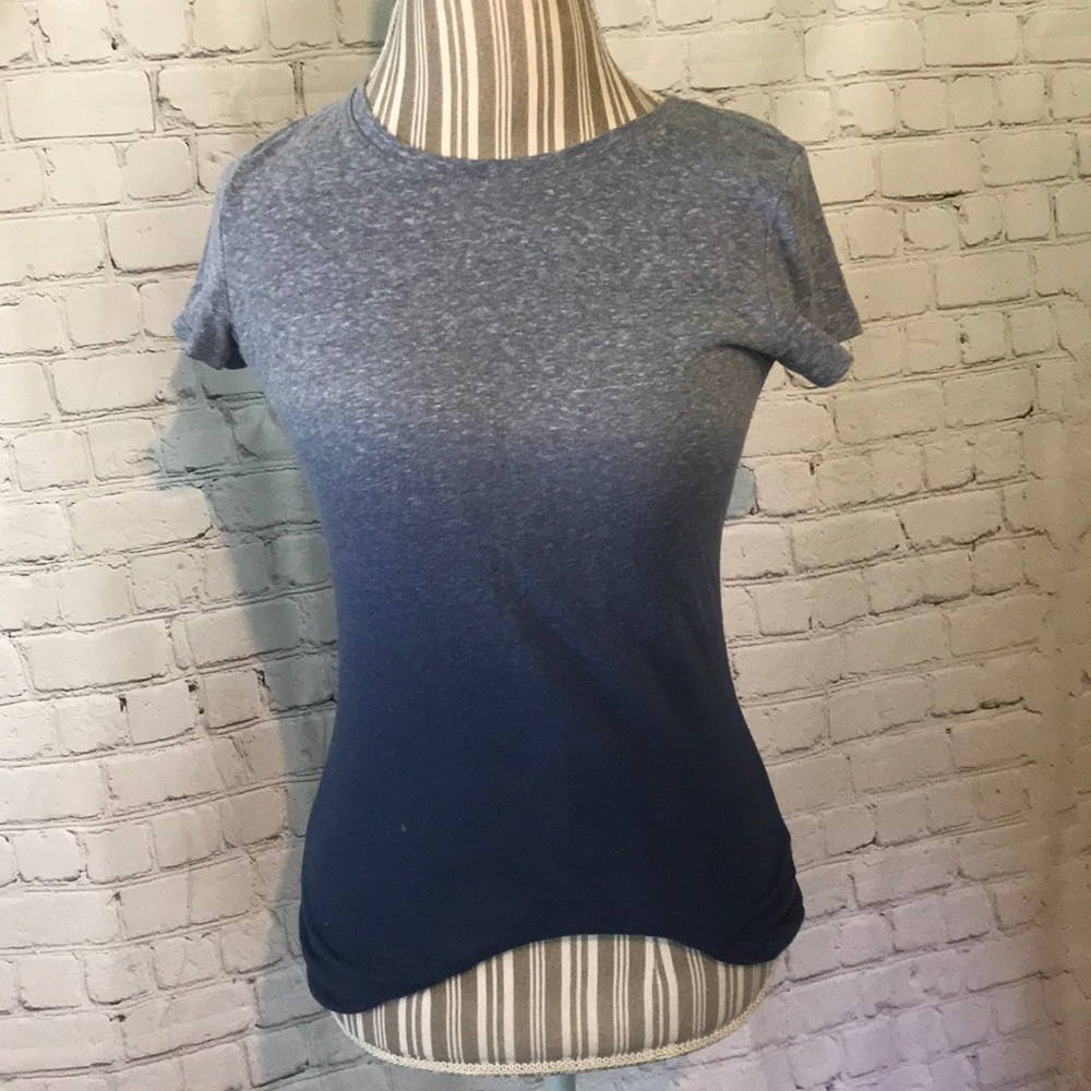 Hollister Blue Ombré Top